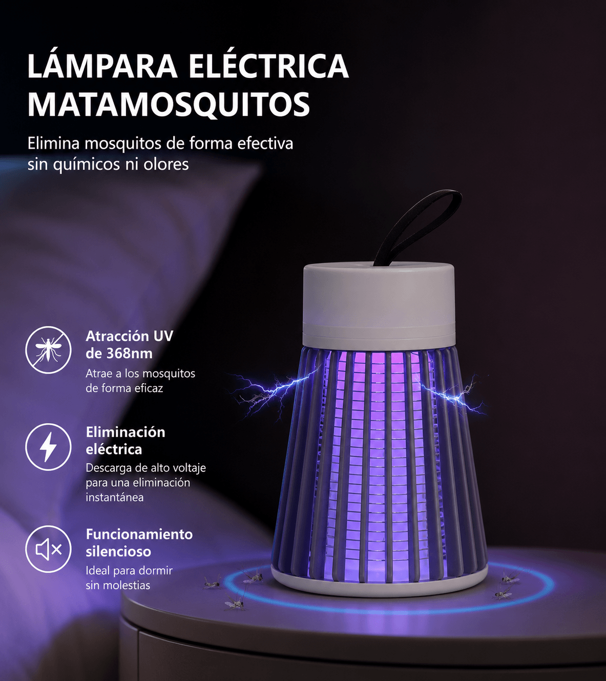 Lámpara Antimosquitos (OFERTA)